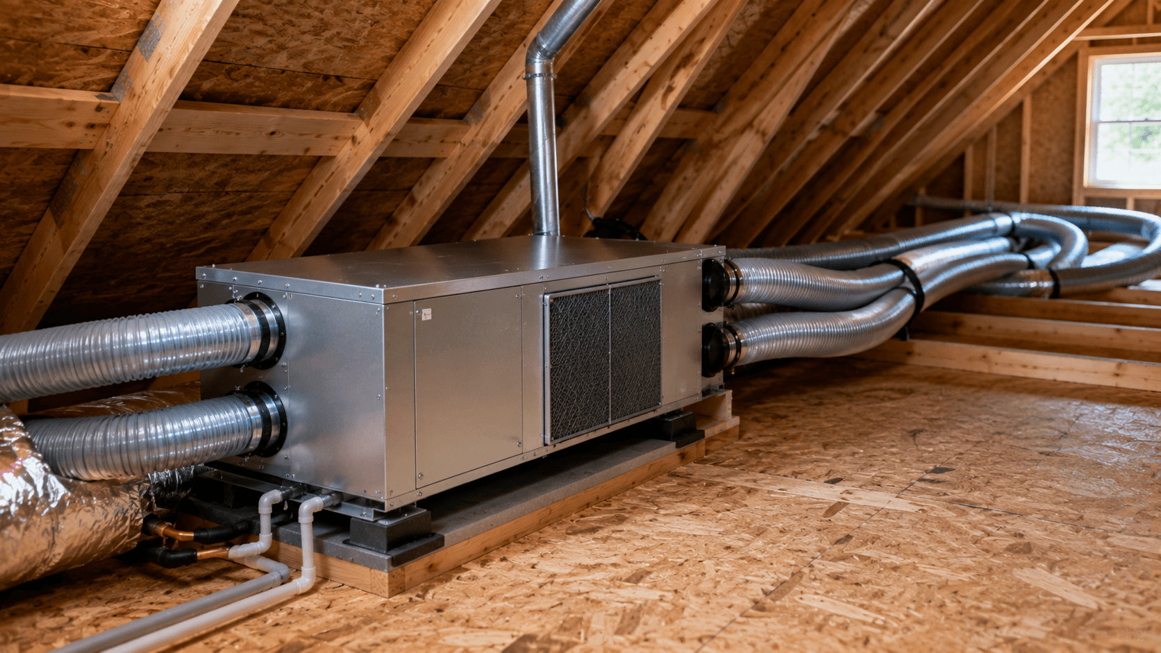 Compact air handlers