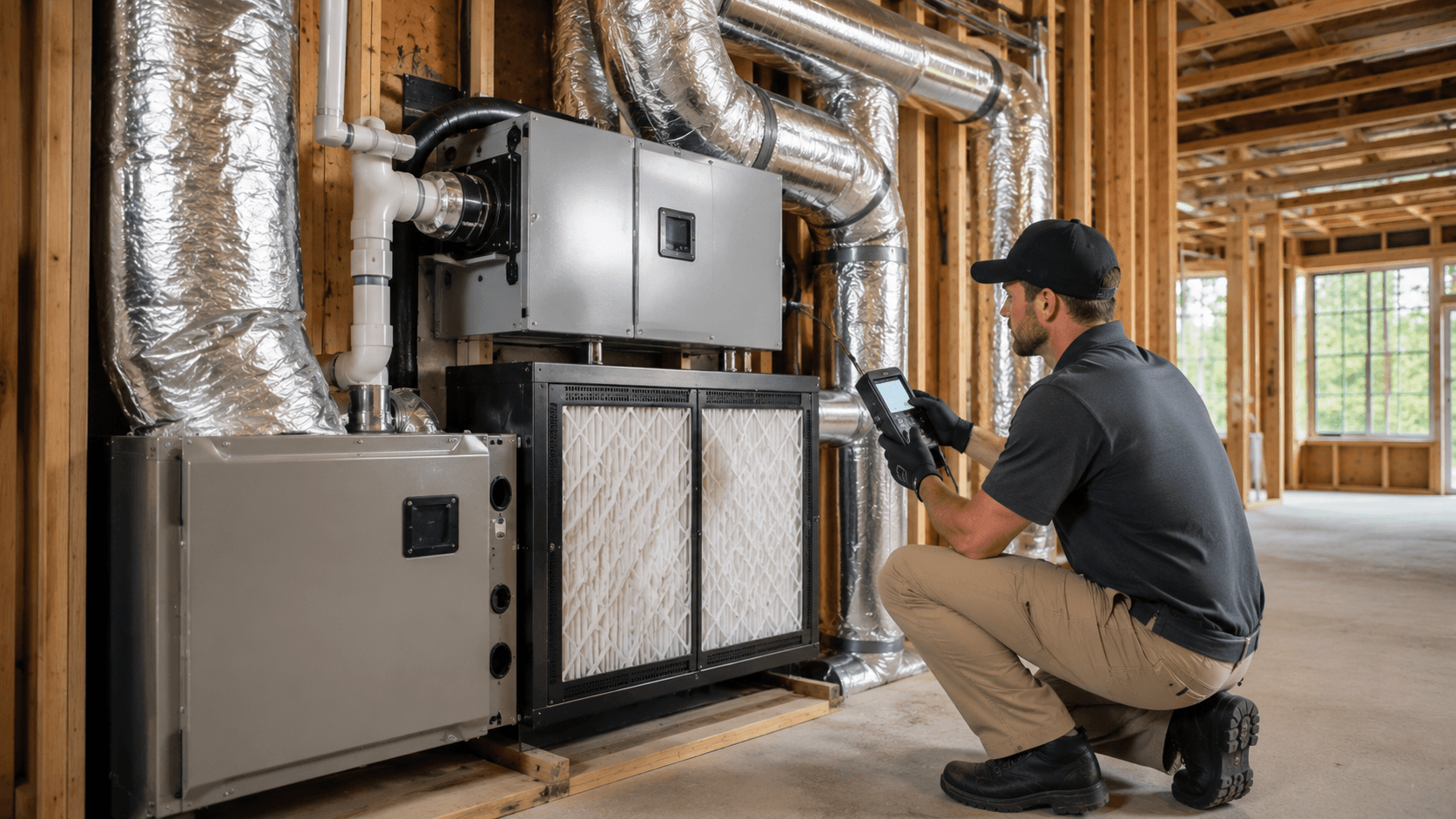 Indoor air quality built in