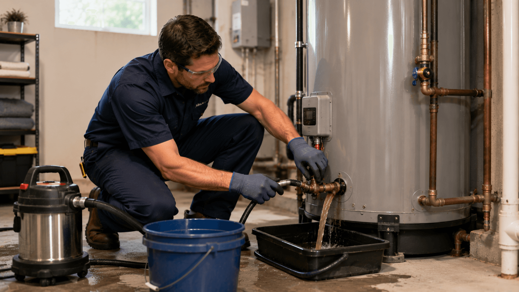 Preventive flushing