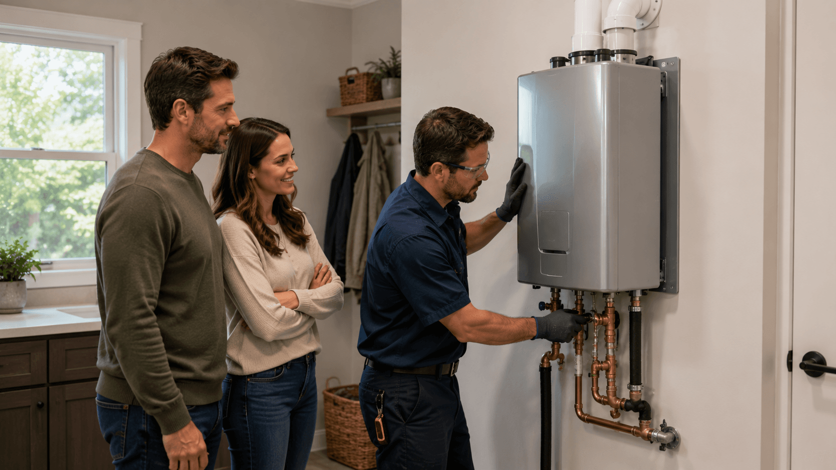 Tankless installation